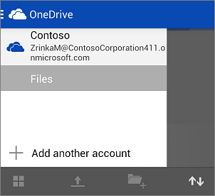 Office 365 account in OneDrive for Business
